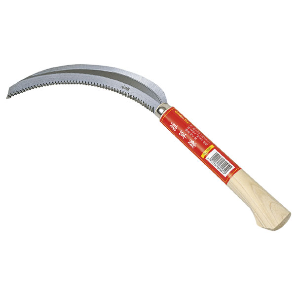 金星 キンボシ 鎌 ガーデニング 工具 園芸 農業 農具 道具 金星新型鋸鎌柄付 ゴールデンスター 金星新型のこ鎌 赤柄 園芸道具 除草具 雑草抜き 草取鎌 鋸鎌 園芸用品 農作業 GS #1581 雑草鎌