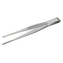 アネックスツール ステンレスピンセット 直125mm (先端ギザ) ドライバー ビット 工具 手工具 作業ツール クラフトツール ピンバイス 作業工具 ネジ 精...
