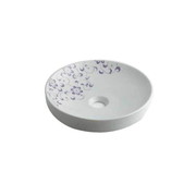 カクダイ 493-097-PU 丸型手洗器/ラベンダー カクダイ KAKUDAI かくだい 手洗器 バス用品 お風呂 洗面台 洗面器 水栓 設備用品 DIY 日用品