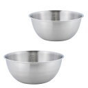 カクセー ST-2 調理がはかどるステンレスボウル 2pcs キッチン 調理 食材 器具 家庭 台所 料理 グッズ 道具 製品 家電 クッキング 台所用品 キッ...