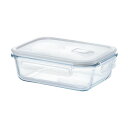 【エントリーでP10倍◆9/1〆】カクセー HO-08 Home Meal -ホームミール- 耐熱ガラス保存容器 蒸気弁付き長方形 1000ml キッチン 調理 食材 器具 家庭 台所 料理 グッズ 道具 製品 家電 クッキング 台所用品 キッチン用品