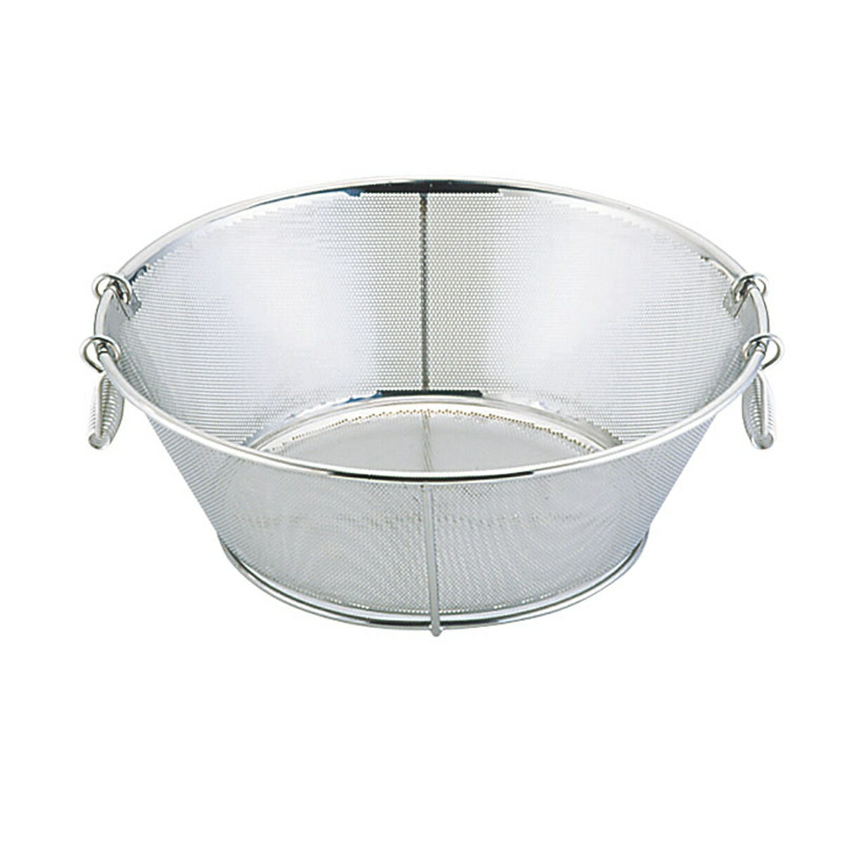 【エントリーでP10倍◆9/1〆】三宝産業 UK パンチング平底揚ザル補強付 55cm 穴2．2mm 燕三条 国産 日本製 調理器具 料理 調理 ざる ザル 業務用 調理場 厨房 店 レストラン 料亭 本格 キッチンツール キッチン用品 キッチン カゴ