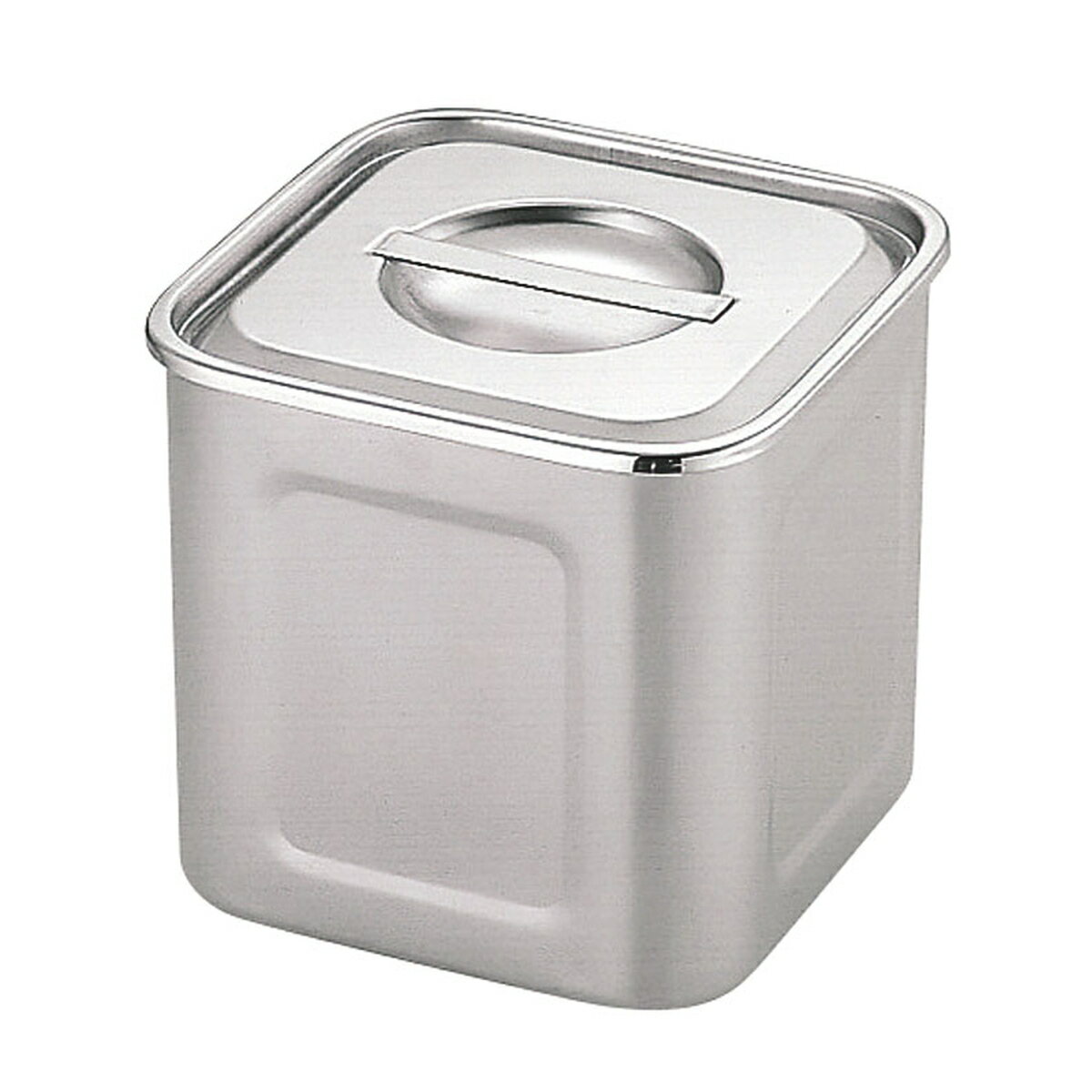 【ポイント10倍】三宝産業 UK 角 深型キッチンポット 10．5cm 手無（1．1L） 燕三条 国産 日本製 調理器具 料理 調理 食材 保存 コンテナ ポット 業務用 調理場 厨房 店 レストラン 料亭 本格 キッチンツール キッチン用品 キッチン