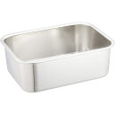 大屋金属 CLO 18−8深型組バット 6号 燕三条 国産 日本製 キッチンポット バット 容器 食材 料理 調理 調理器具 調理場 厨房 キッチン...