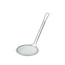 【エントリーでP10倍◆9/1〆】新越ワークス 18−8スリースノー丸カス揚(フラットハンドル)荒目15cm 燕三条 国産 日本製 ざる ザル 網 ...