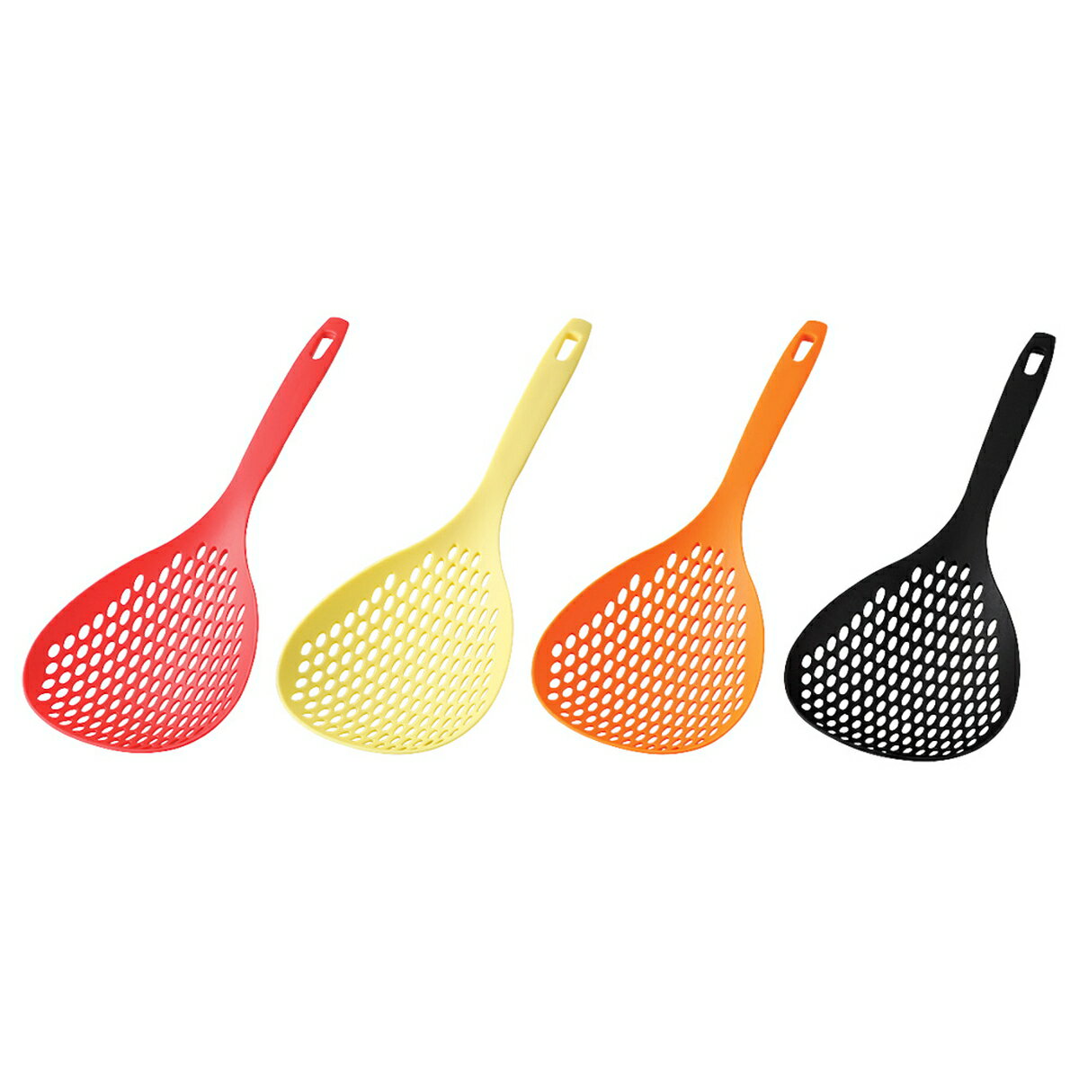 【エントリーでP10倍◆】【選べる4カラー】 ビッグメッシュスプーン 燕三条 国産 日本製 穴あきお玉 おたま レードル ヘラ ターナー フライ返し 調理 調理器具 料理 盛り付け 店 レストラン 料亭 おしゃれ プロ仕様 業務用 家庭用 本格