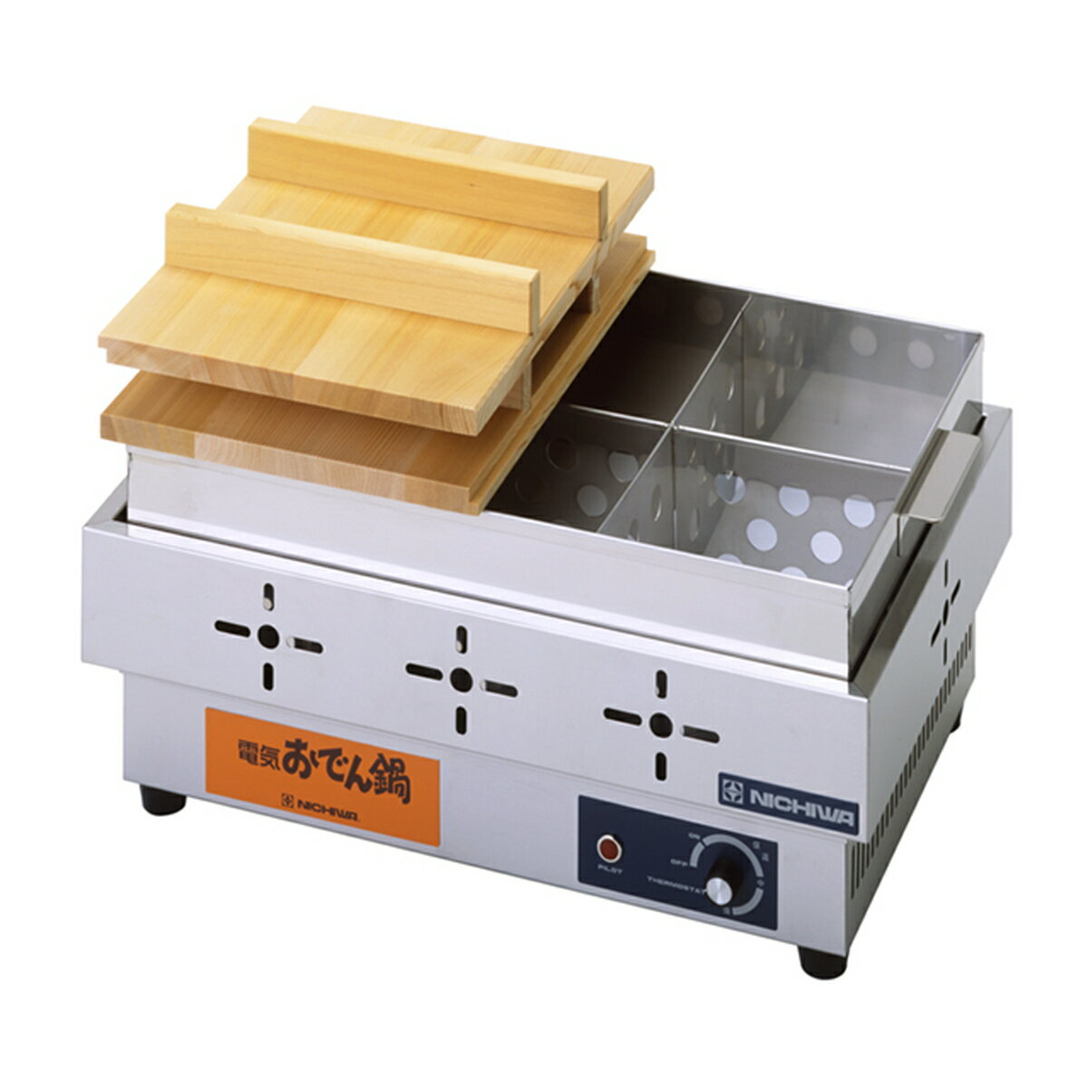 【エントリーでP5倍◆】ニチワ電機 おでん鍋EOK−6N 国産 日本製 フライパン 鍋 キッチン用品 キッチンツ..