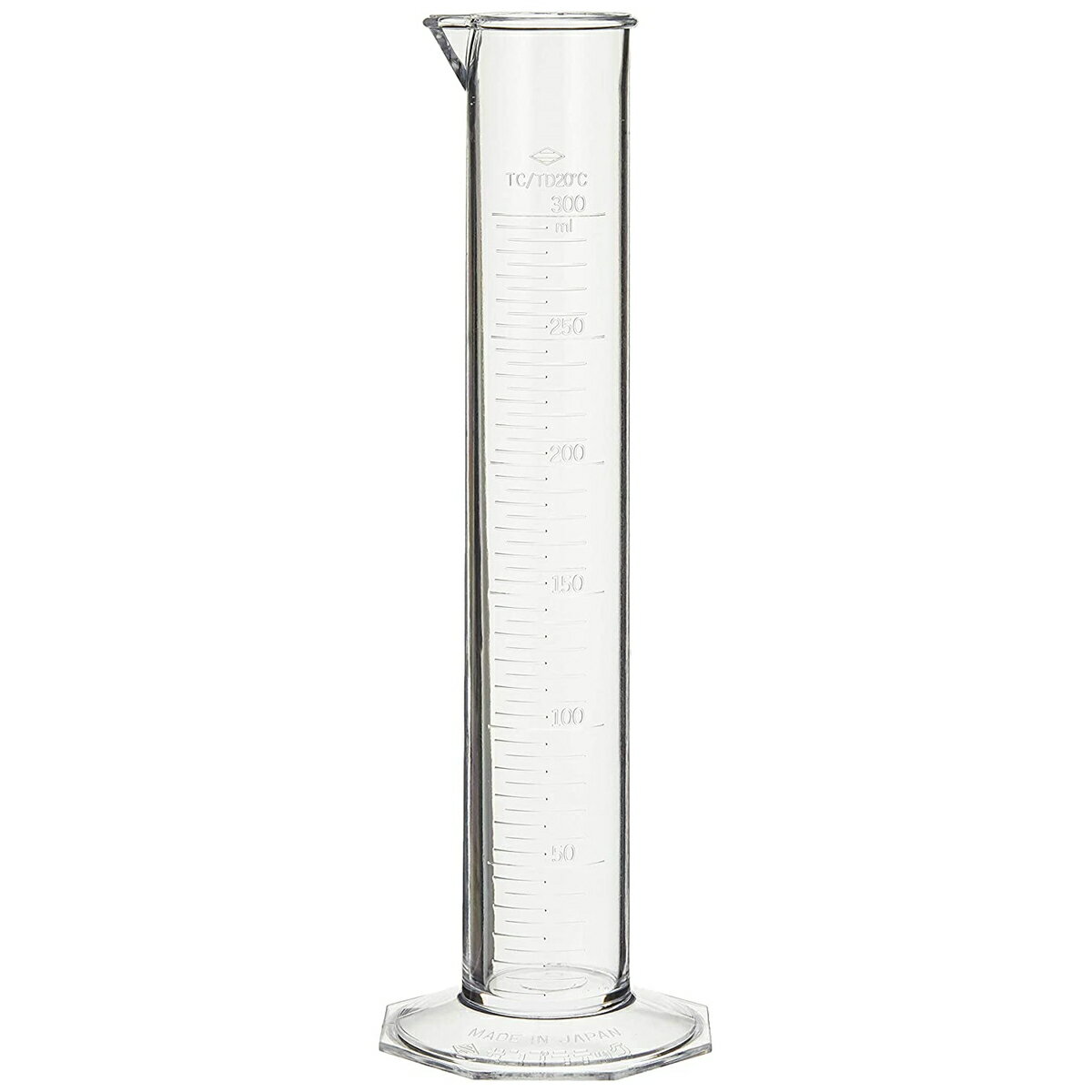 【エントリーでP5倍◆】サンプラテック AS ケミカルシリンダー 1006 300ml／目盛5ml 国産 日本製 キッチ..