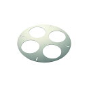 【エントリーでP10倍◆10/1〆】カンダ 寸胴鍋用てぼ板 42cm用φ410 4穴 (フック4本付) 燕三条製 燕三条 国産 キッチン用品 キッチン 台所 食...