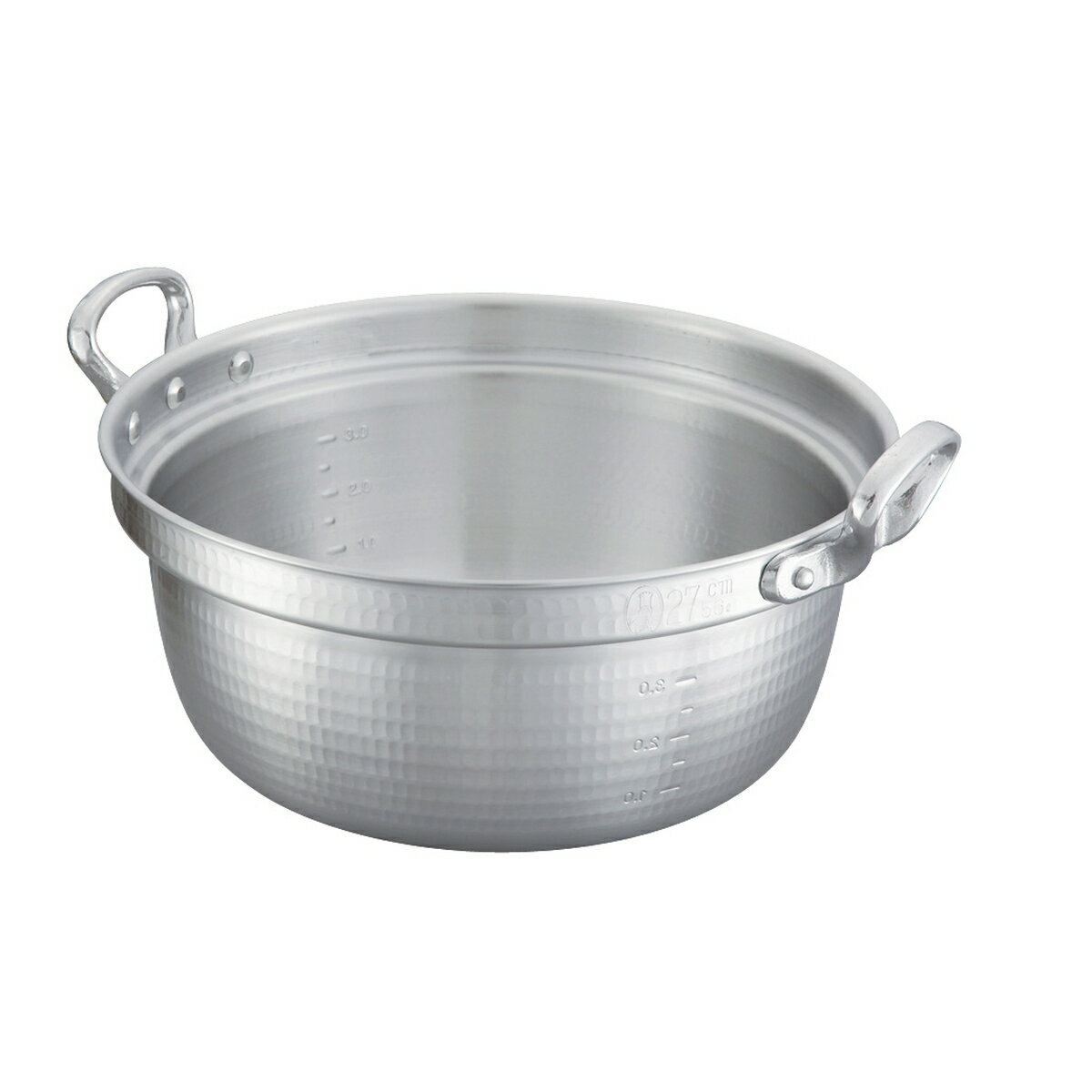 【エントリーでP5倍◆】中尾アルミ製作所 キング 料理鍋 33cm（11．0L） 国産 日本製 キッチンツール キッチン 調理器具 調理 料理 厨房 業務用 プロ用 大量調理 調理場 給食 店 レストラン 国産 日本製 キッチンツール キッチ