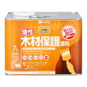 カンペハピオ 油性木材保護塗料 とうめい 7L カンペハピオ ハピオセレクト 塗料 ペンキ 水性塗料 油性塗料 鉄部 木部 多用途 屋内 屋外 兼用 樹脂 DIY 防カビ プラスチック コンクリート ブロック