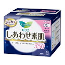 ロリエしあわせ素肌350 特に多い夜用羽つき8コ 生理用品 衛生用品 ナプキン まとめ買い おりもの 昼用 夜用 多い日 漏れない 消耗品 サニタリー用品 吸水...