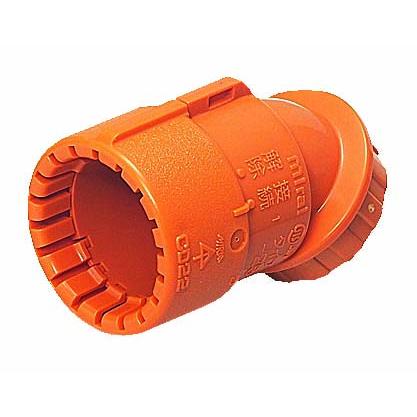 【エントリーでP5倍◆】未来工業 CNVK-16GS 曲がりコネクタ CD45° 資材 電設資材 管工機材 工具 農業 耐震部材 工場 設備 通信 部品 パーツ 業務用 作業用 配線用 樹脂 鉄製 ボックス ケーブル 支持具 エアコン 配管材 照明 ダ