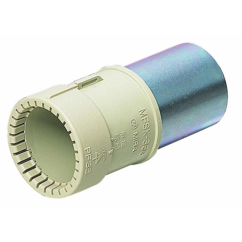 【エントリーでP5倍◆】未来工業 MFSGP-36G GPアダプター PF管用 資材 電設資材 管工機材 工具 農業 耐震部材 工場 設備 通信 部品 パーツ 業務用 作業用 配線用 樹脂 鉄製 ボックス ケーブル 支持具 エアコン 配管材 照明 ダク