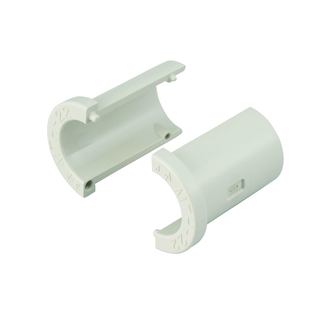 【エントリーでP5倍◆】未来工業 MTH-22M ツバ管 半割れタイプ 資材 電設資材 管工機材 工具 農業 耐震部材 工場 設備 通信 部品 パーツ 業務用 作業用 配線用 樹脂 鉄製 ボックス ケーブル 支持具 エアコン 配管材 照明 ダクト 支持