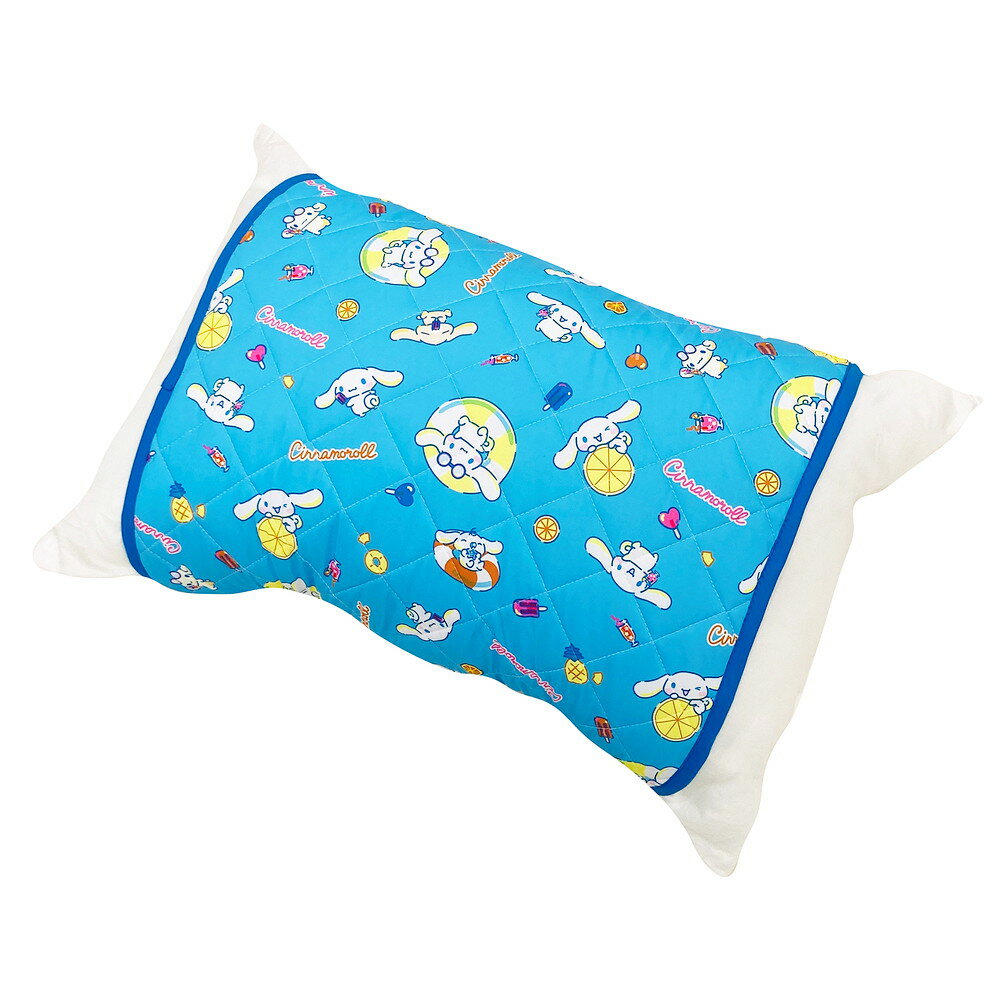 【エントリーでP5倍◆】モリシタ サンリオ 枕カバー 冷感パッド (シナモロール 夏用 ひんやり ピローケ..