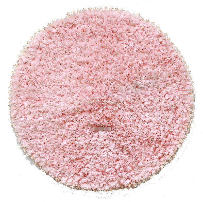 【エントリーでP5倍◆】フルーリスフレ 47x47ラウンドマット　P キッチンマット トイレマット 快適 カバ..