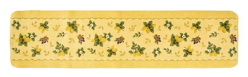 ［エントリーでP10倍］プロヴァンスシエル　45x180　キッチンマット　YE キッチンマット トイレマット 快適 カバー トイレ キッチン 台所 家庭用品 衛生用品 キッチンマット トイレマット 快適 カバー トイレ キッチン 台所 家庭用品 衛生用