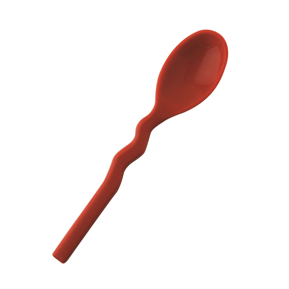 岡部洋食器 口あたりやさしいスプーン ウェービー深型 食事 自助具 高齢者 介護 離乳 キッチン 料理 介..