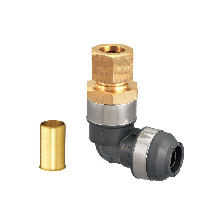 【エントリーでP5倍◆】オンダ製作所 WPL42型　銅管・Su管変換エルボ リフォーム 給湯 配管 給水 継手 配管部材 ボールバルブ ソケット エルボ チーズ 通気弁 ネジ 部品 パーツ 業務用 作業 配管資材 DIY 建設 設計 メーカー 工務店 リ