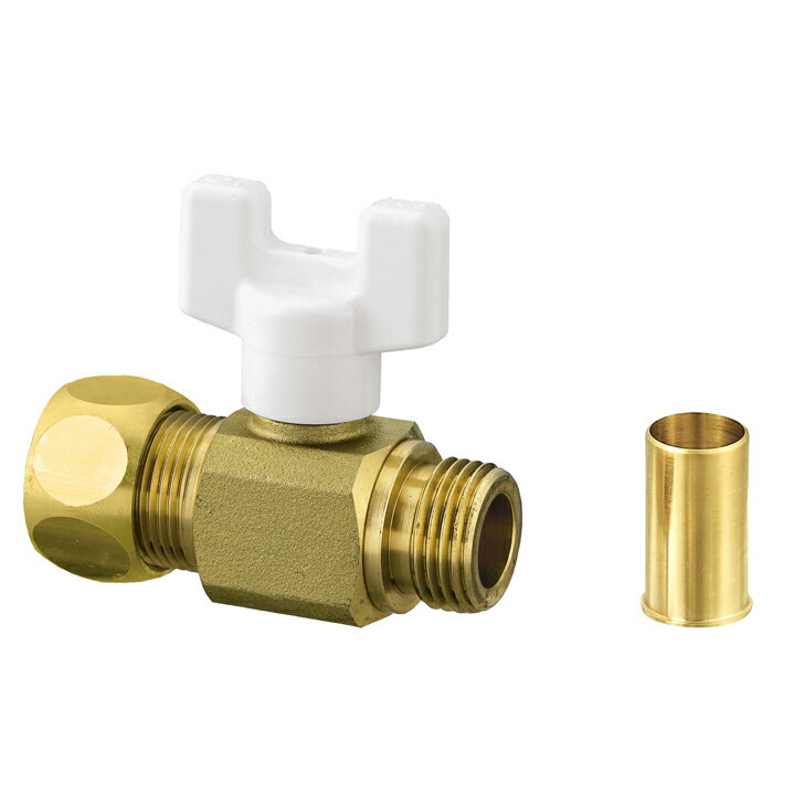 【エントリーでP5倍◆】オンダ製作所 AJ1型　銅管接続ボールバルブ リフォーム 給湯 配管 給水 継手 配管部材 ボールバルブ ソケット エルボ チーズ 通気弁 ネジ 部品 パーツ 業務用 作業 配管資材 DIY 建設 設計 メーカー 工務店 リフォー