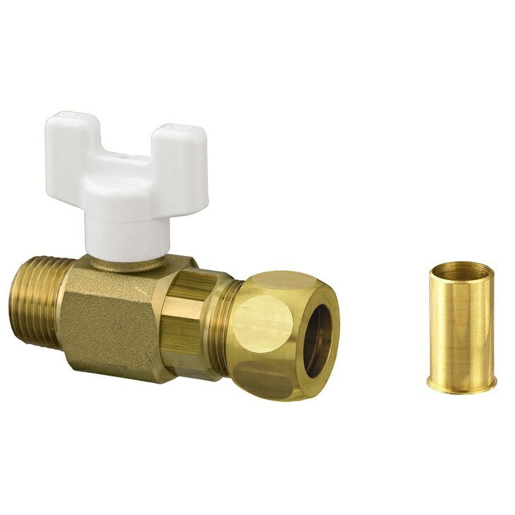 【エントリーでP5倍◆】オンダ製作所 AJ2型　銅管接続ボールバルブ リフォーム 給湯 配管 給水 継手 配管部材 ボールバルブ ソケット エルボ チーズ 通気弁 ネジ 部品 パーツ 業務用 作業 配管資材 DIY 建設 設計 メーカー 工務店 リフォー