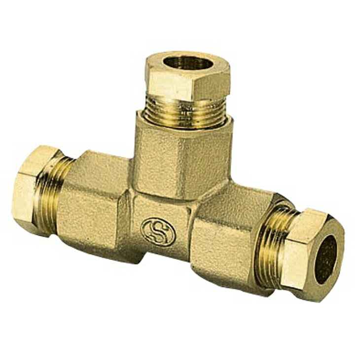 【エントリーでP5倍◆】オンダ製作所 銅管用継手（Φ8、Φ10用T型継手） リフォーム 給湯 配管 給水 継手 配管部材 ボールバルブ ソケット エルボ チーズ 通気弁 ネジ 部品 パーツ 業務用 作業 配管資材 DIY 建設 設計 メーカー 工務店 リ