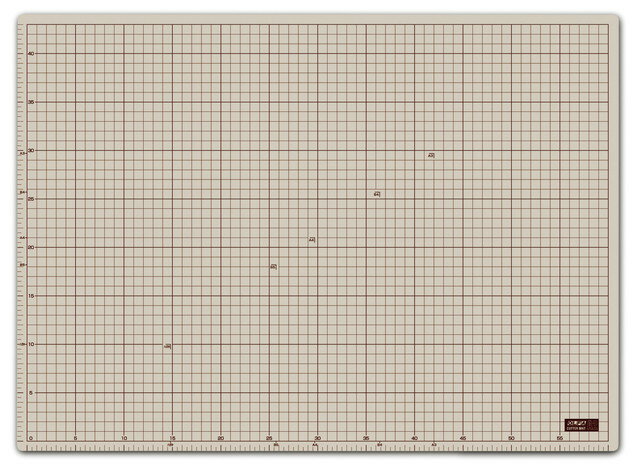 楽天ikkyu【スーパーセールP10倍！】オルファ カッターマット DIY 工具 道具 文具159B カッターマット A2