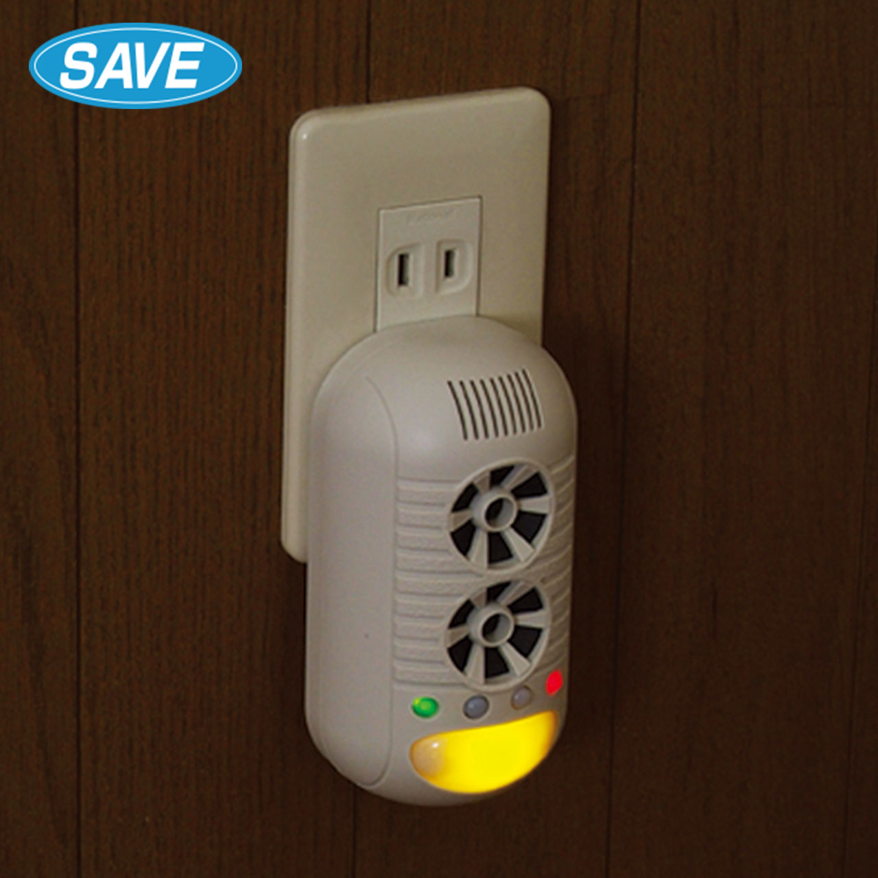 【エントリーでP5倍◆】セーブインダストリー ダブルスピーカー ネズミ撃退器 ねずみ撃退器 SV-3017 ね..