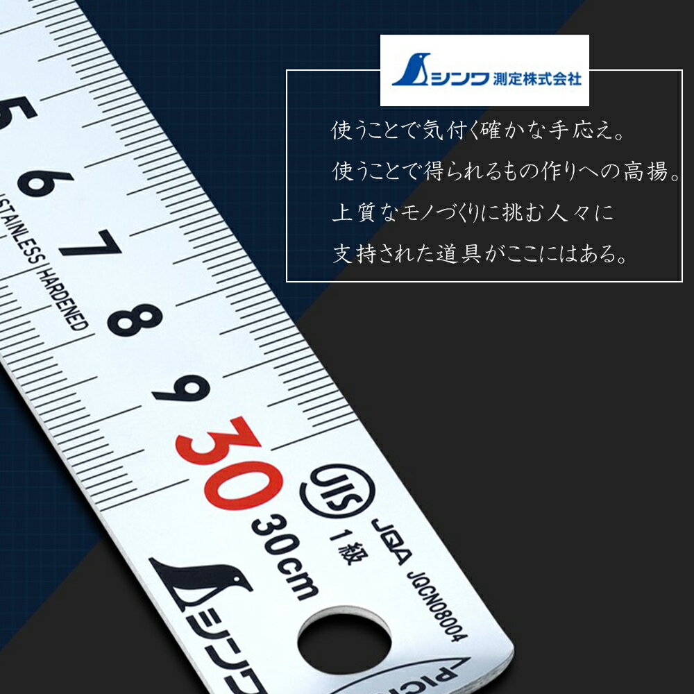 シンワ測定 ルーペ 虫メガネ 拡大鏡 工具 道具 DIY75520ルーペB-3リーディング用75mm2倍&4倍 3