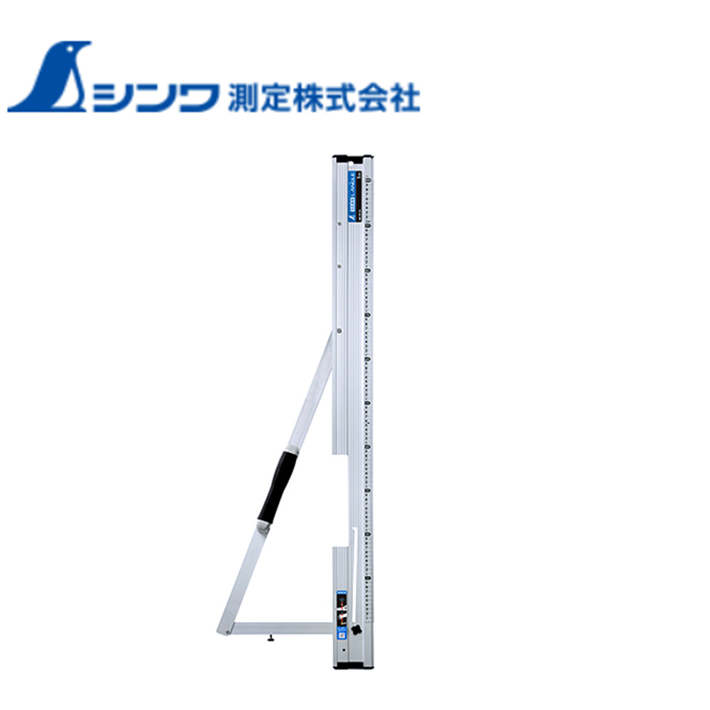 【ポイント10倍】シンワ測定 78102 丸ノコガイド定規 たためるエルアングル 1m メートル目盛 SHINWA 道具 工具 計測 メジャー