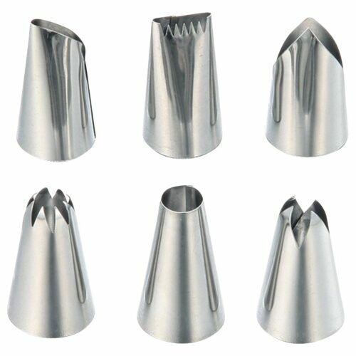 【エントリーでP5倍◆】タイガークラウン #393 ニューワイド 絞り口金6P お菓子作り デコレーション 日本製 子ども 子供 道具 プレゼント ギフト 調理...