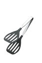 【エントリーでP10倍◆10/1〆】田辺金具 抗菌耐熱カラートンググリル (中) ブラック 料理 調理 調理道具 調理器具 盛り付け キッチン 台所 サラダ 薬...