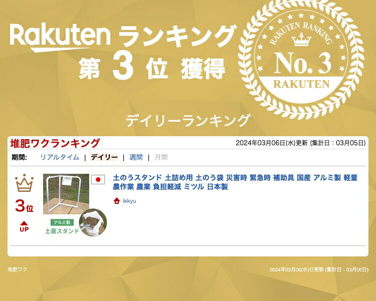 土のうスタンド 土詰め用 土のう袋 災害時 緊急時 補助具 国産 アルミ製 軽量 農作業 農業 負担軽減 ミツル 日本製 2