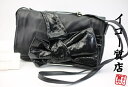 シーバイクロエ ロダ リボンショルダーバッグ 9S7106-N86 レザー ブラック 【中古】2106(4)
