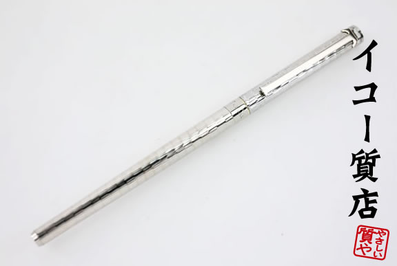 Rakuten - ティファニー　★希少モデル　Tクリップ　ボールペン　キャップ式　総柄デザイン　【中古】7626