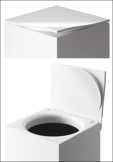 RETTO(レットー)コーナーポット(トイレポット 岩谷マテリアル)