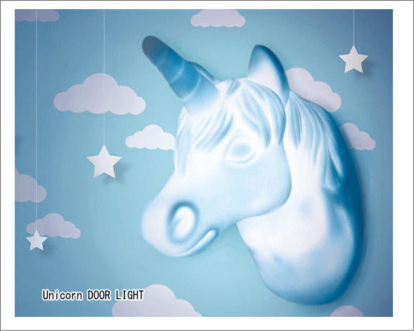 ユニコン ドアライト Hunting Trophy DOOR LIGHT(ハンティング トロフィー ドアライト LEDライト 照明 お洒落 動物ドアライト キーハンガー 鍵掛け)【ギフト プレゼント】