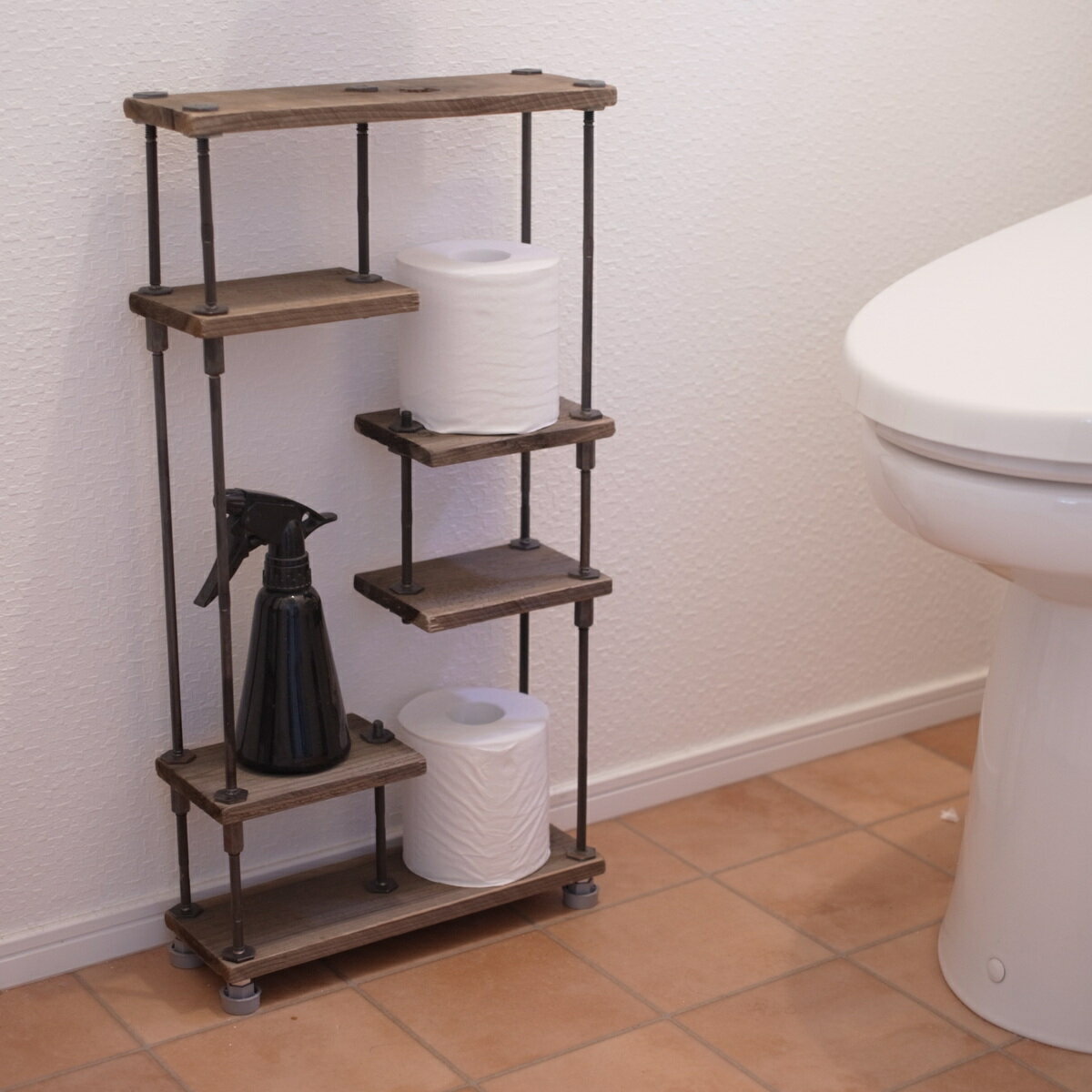 ��SALE30��off��wood iron shelf 550*300*90�ҥ��쥤�å��奫�顼��