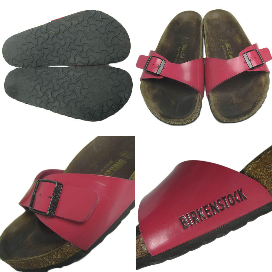 【中古】 BIRKENSTOCK ビルケンシュトック サンダル 24.5cm位 ユーズド古着 【異国屋】