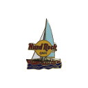 【中古】Hard Rock CAFE ブローチ ハードロックカフェ ピンバッチ ピンバッジ FORT LAUDERDALE ヨット