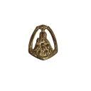 【中古】キリスト ブローチ ピンバッジ ピンバッチ レトロ 金色