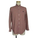 【中古】CHAPS 長袖 チェック柄 ボタンダウン シャツ 古着 チャップス B.Dシャツ 【異国屋】