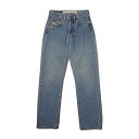 【中古】 DIESEL デニムパンツ ITALY製 ディーゼル 28インチ ジーンズ ジーパン 古着 ボタンフライ レディース向き