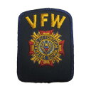 【中古】ミリタリー ワッペン 戦争退役軍人組織 VFW アメリカ輸入雑貨 パッチ