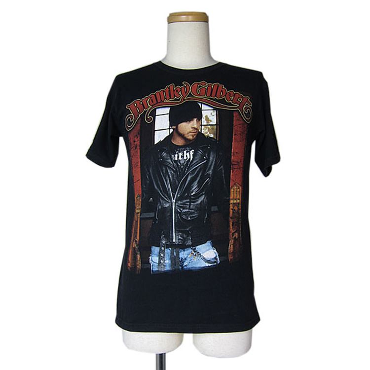 tシャツ Brantley Gilbert ツアーTシャツ メンズ Sサイズ ブラントリー・ギルバート 古着 カントリーミュージャン ロックTシャツ ティーシャツ 