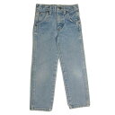 【中古】Wrangler デニムパンツ キッズ 5歳 ラングラージーンズ ジーパン 古着 子供服 パンツ 【異国屋】