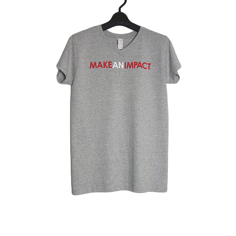 【新品】プロレス Tシャツ プリントTシャツ 半袖 レディース Sサイズ TNA MAKE AN IMPACT デッドストッ..