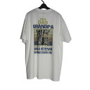 【新品】GILDAN バックプリントTシャツ 白色 半袖 メンズ XLサイズ トップス ティーシャツ tシャツ(4)