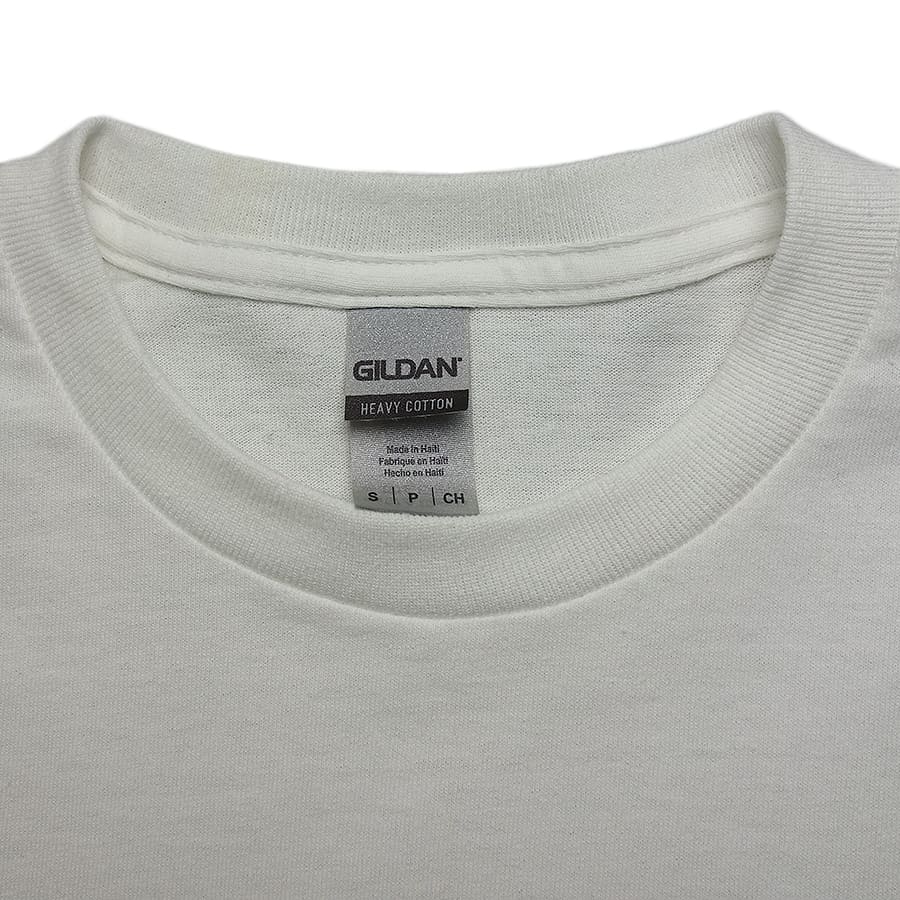 【新品】手芸好き GILDAN プリントTシャツ 白色 半袖 Sサイズ トップス ティーシャツ tシャツ メンズ レディースにもオススメ